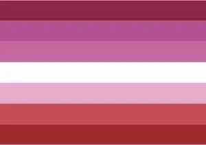 Bandeira LGBTQIA+ Orgulho Lésbico